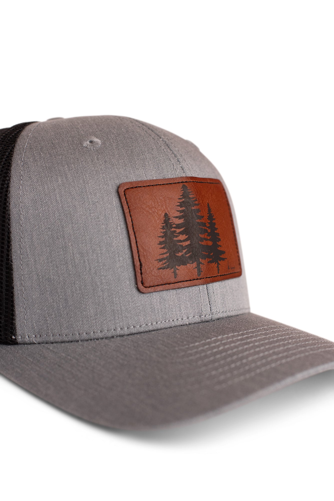 K'lani Trucker Hat -  Gray/Black 3 Pines