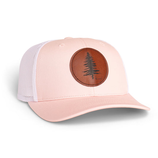 K'lani Trucker Hat - Pink/White Pine