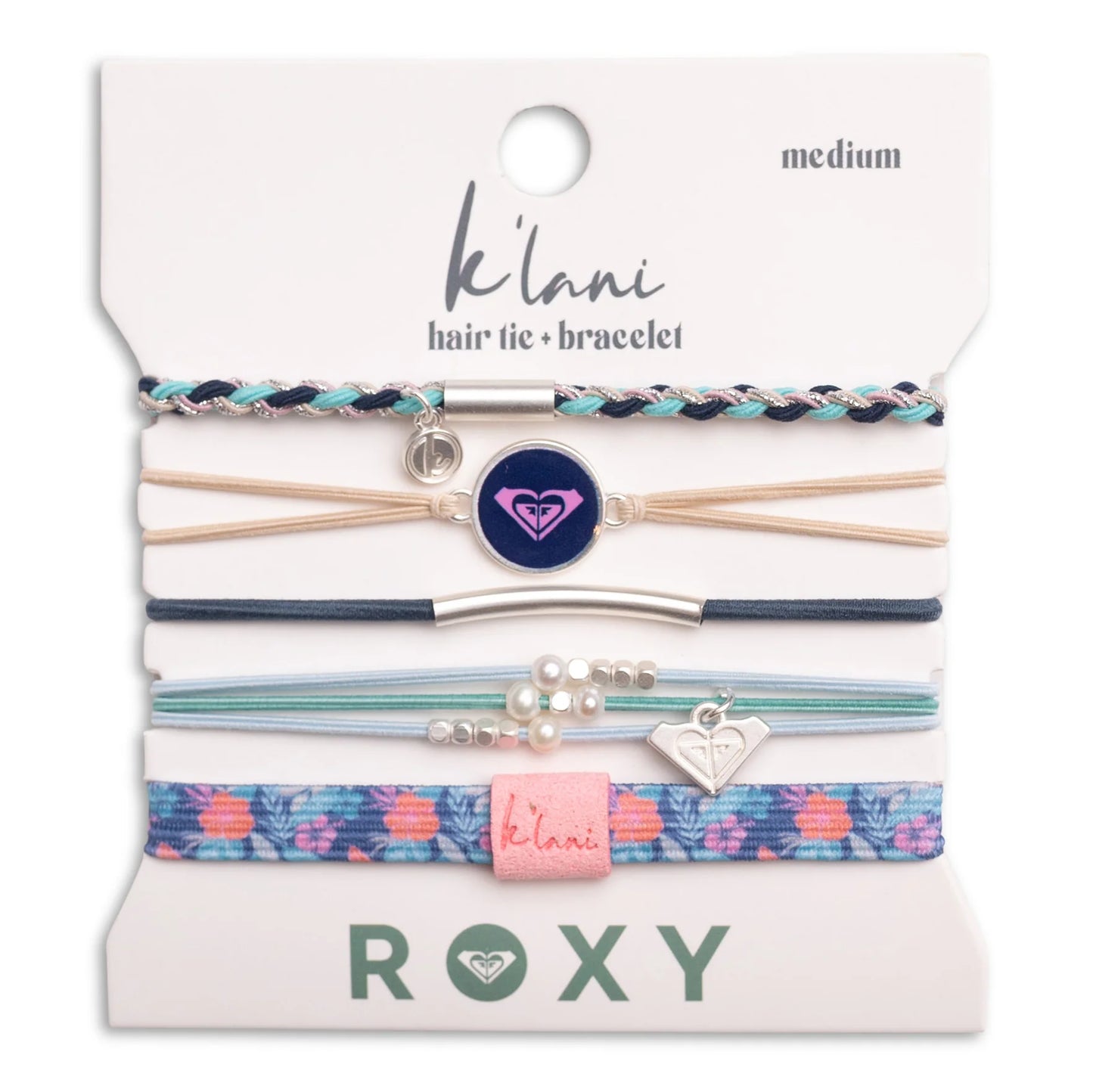 K'lani x Roxy Ocean Bloom - Hair Tie Bracelet