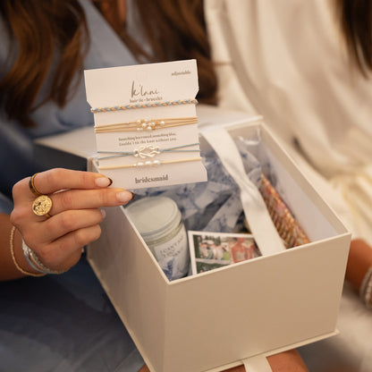 Bridesmaid Hair Tie Bracelets