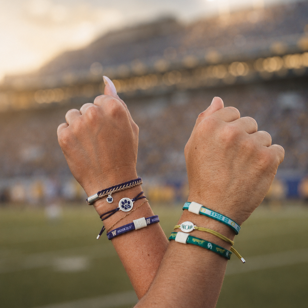 University of Washington Game Day Hair Tie Bracelets