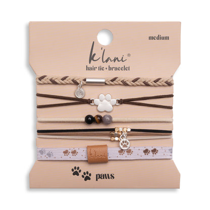 Paws Hair Tie Bracelet