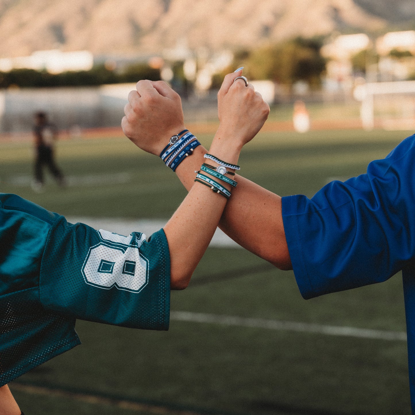 Pennsylvania State University Game Day Hair Tie Bracelets