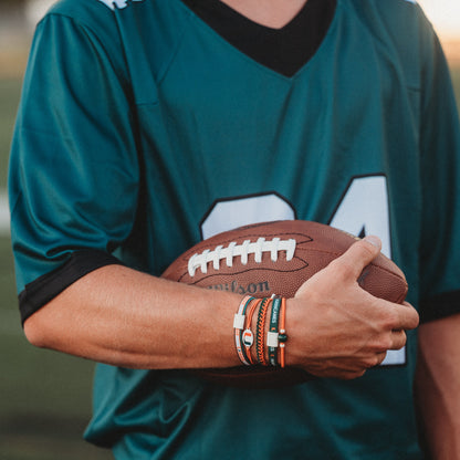 University of Miami Game Day Hair Tie Bracelets