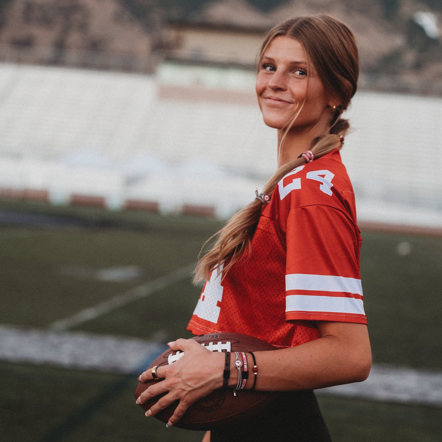 University of Alabama Game Day Hair Tie Bracelets