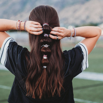 Texas A&M University Game Day Hair Tie Bracelets