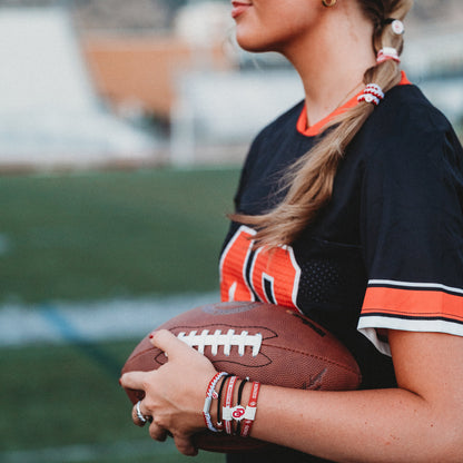 University of Oklahoma Game Day Hair Tie Bracelets
