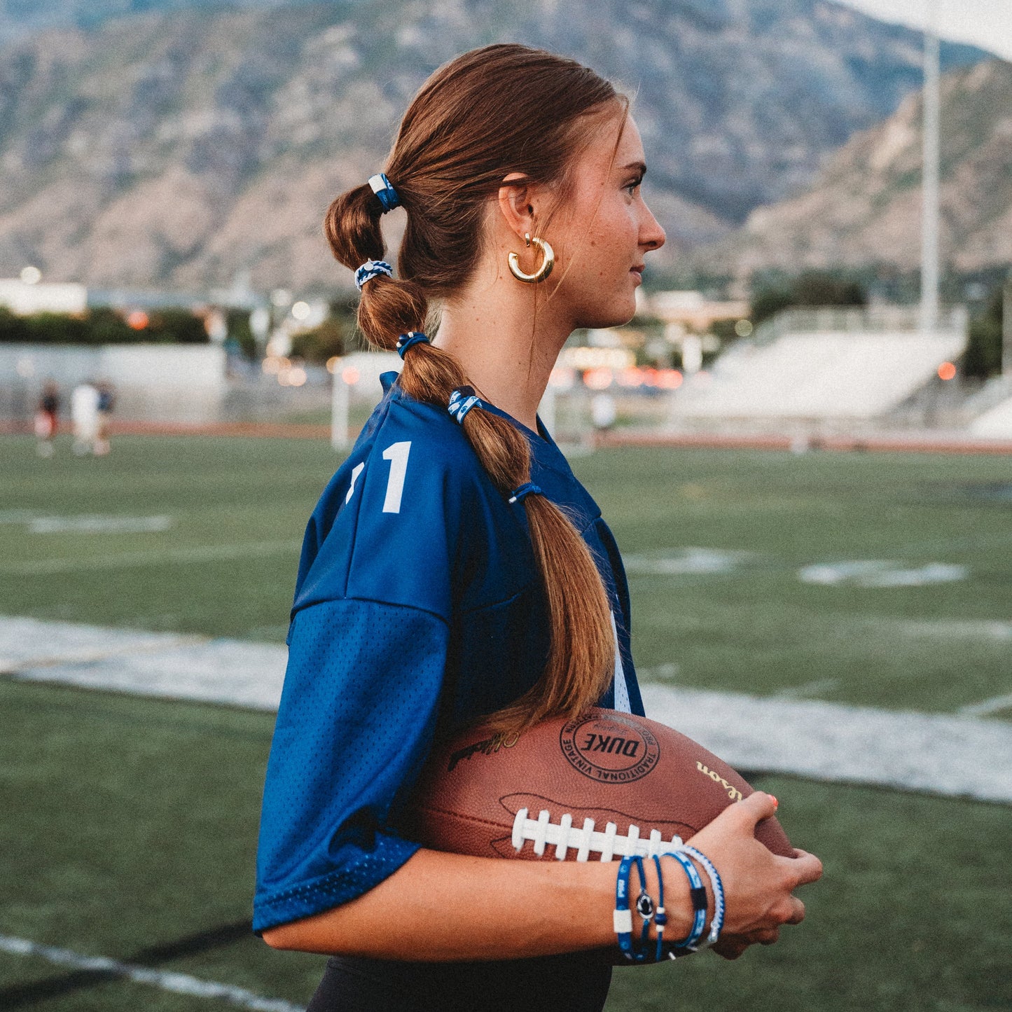 Pennsylvania State University Game Day Hair Tie Bracelets
