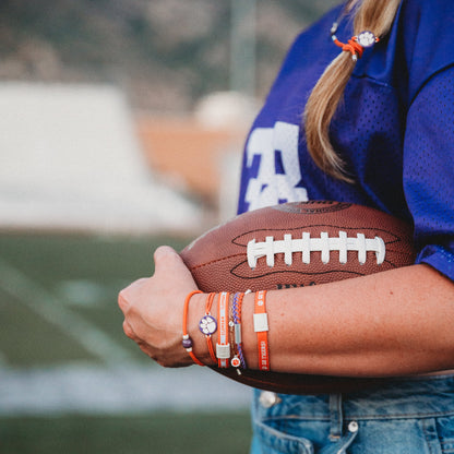 Clemson University Game Day Hair Tie Bracelets