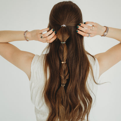 "Terra' Earth Tones Hair Tie Rings