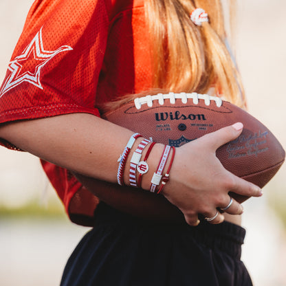 Indiana University Game Day Hair Tie Bracelets