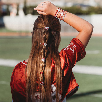 Indiana University Game Day Hair Tie Bracelets