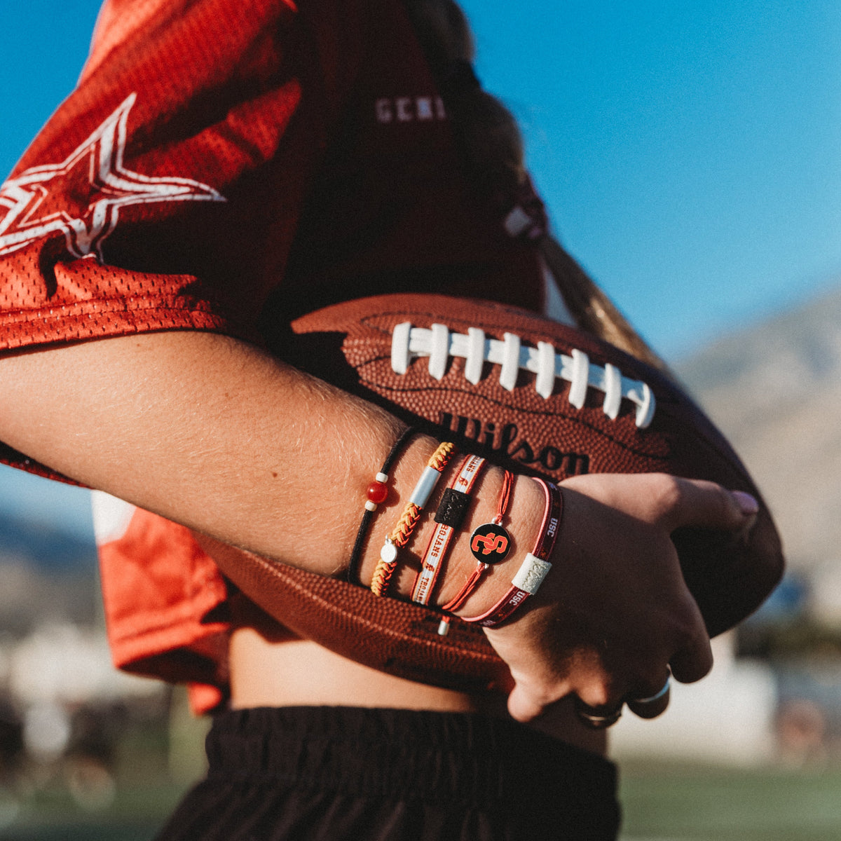 University of Southern California Game Day Hair Tie Bracelets