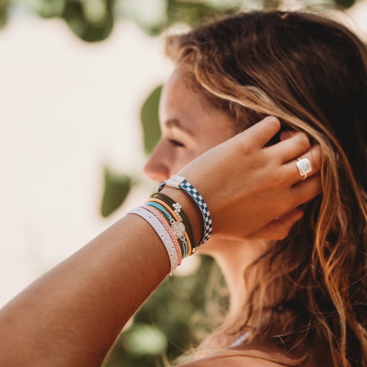 "Passion" Colorful Patterned Tie Bracelets