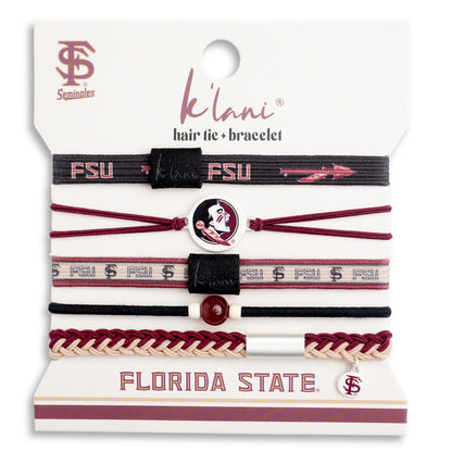 Florida State University Game Day Hair Tie Bracelets