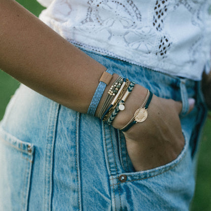 "Journey" Green Sea Turtle Hair Tie Bracelets