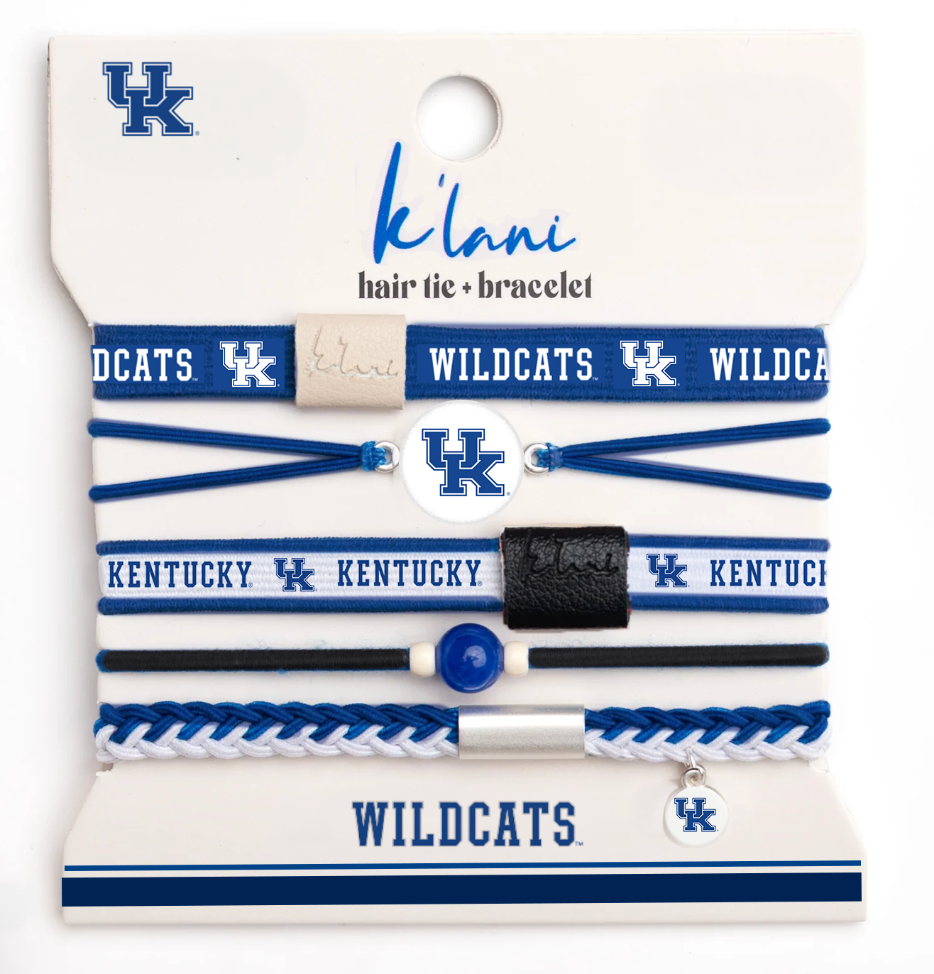 Pre-sale - Kentucky Game Day Hair Tie Bracelets
