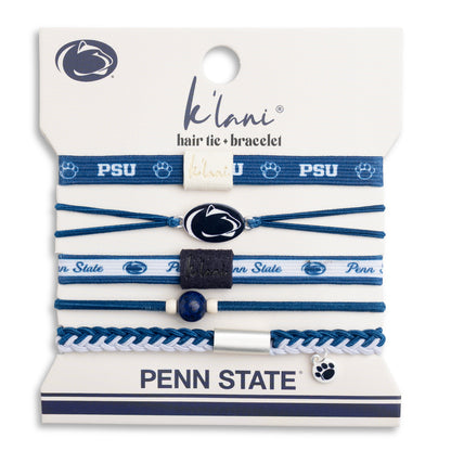 Pennsylvania State University Game Day Hair Tie Bracelets
