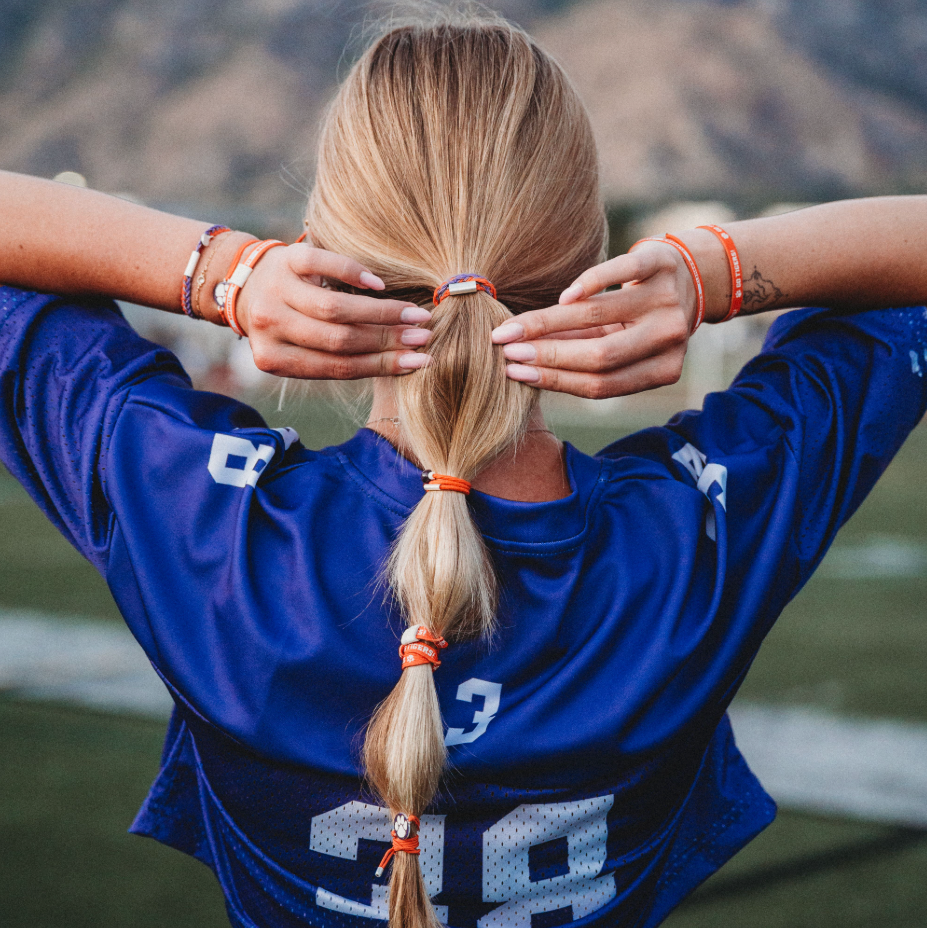 Clemson University Game Day Hair Tie Bracelets