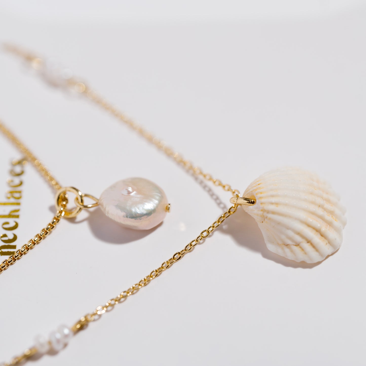 Shimmer Necklace Set-NEW