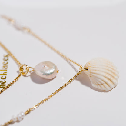 Shimmer Necklace Set-NEW
