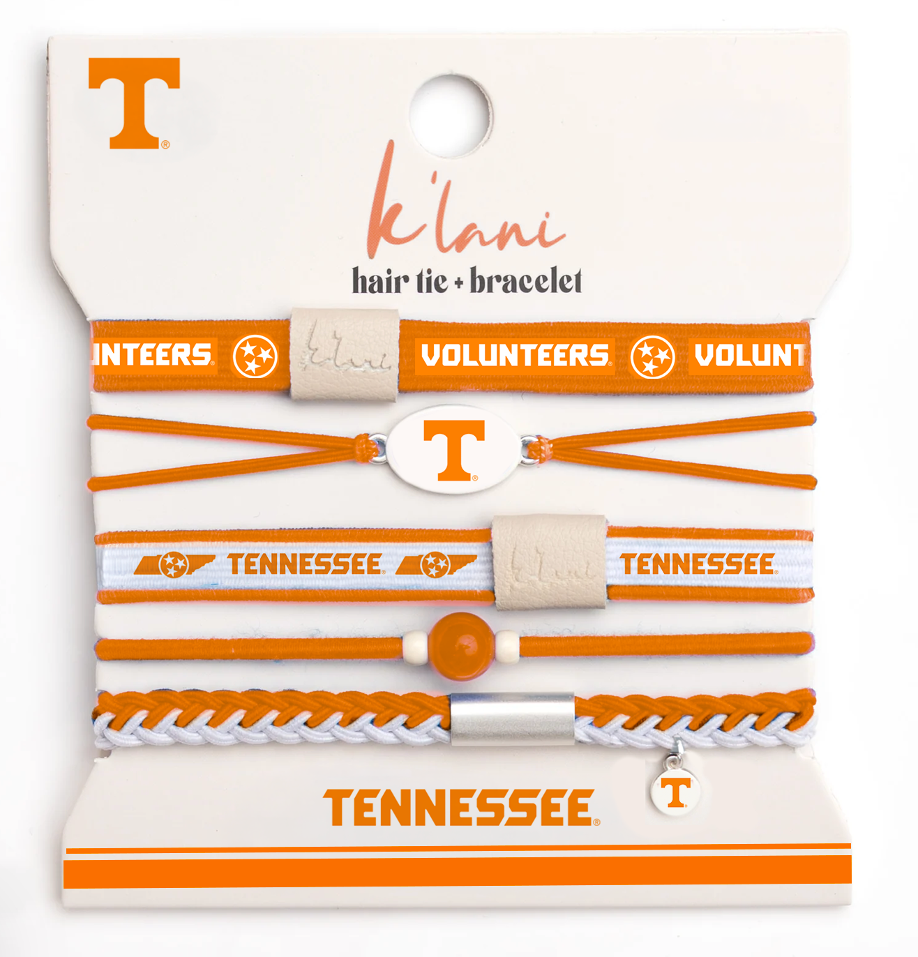Pre-sale - Tennessee Game Day Hair Tie Bracelets