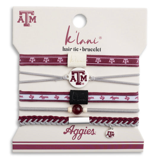 Pre-sale - Texas A&M University Game Day Hair Tie Bracelets