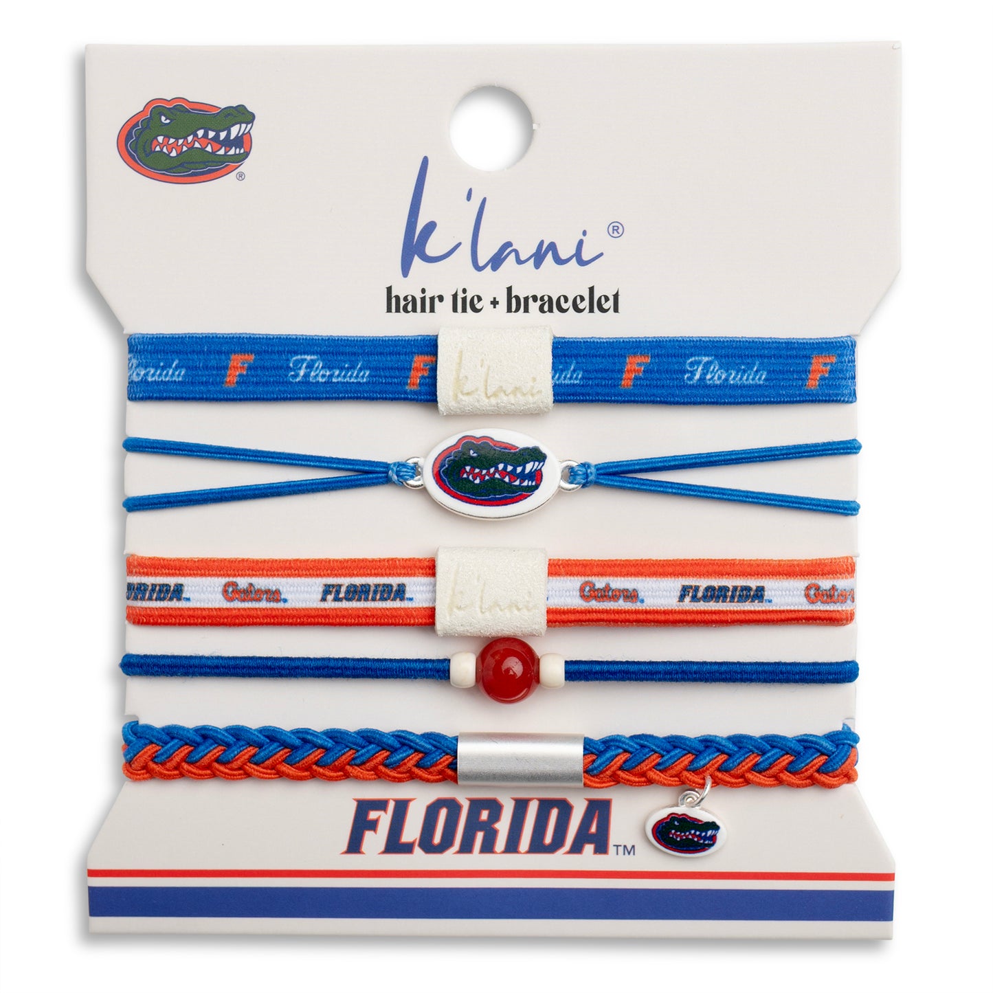 University of Florida Game Day Hair Tie Bracelets