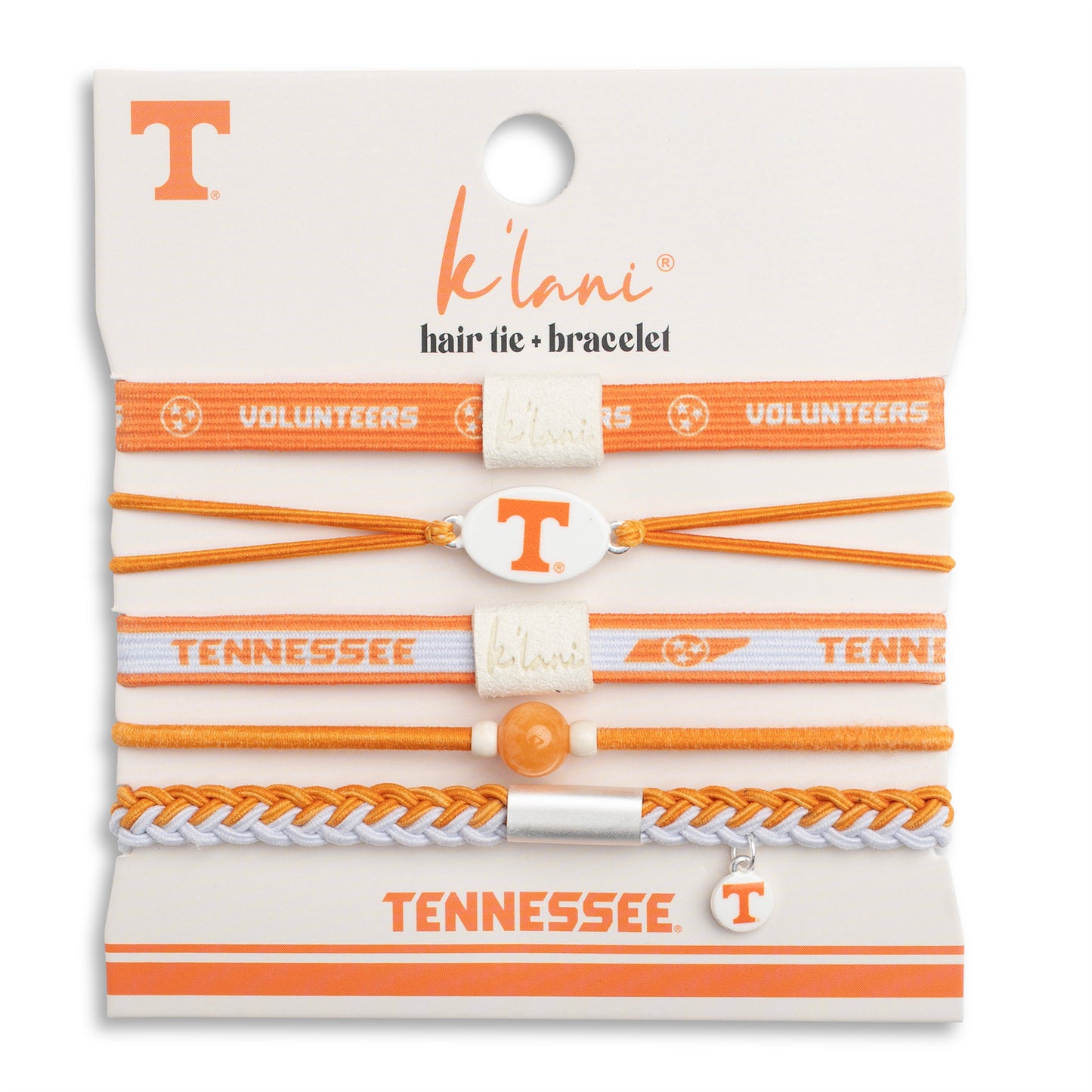 University of Tennessee Game Day Hair Tie Bracelets