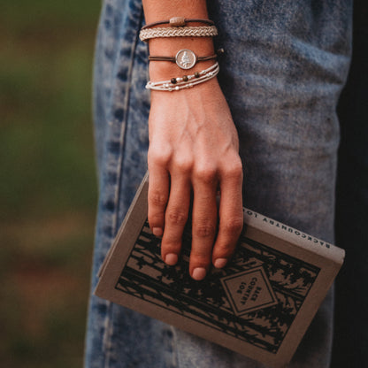 "Empower" Camo, Pine Tree and Earthy Tone Hair Tie Bracelets